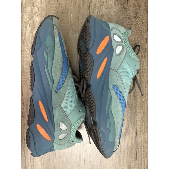 Adidas Yeezy Boost 700 Faded Azure Size 12 Pre-Owned GZ2002 Blue Green Sneakers main image 12